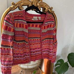 Colorful Striped Women's Sweater